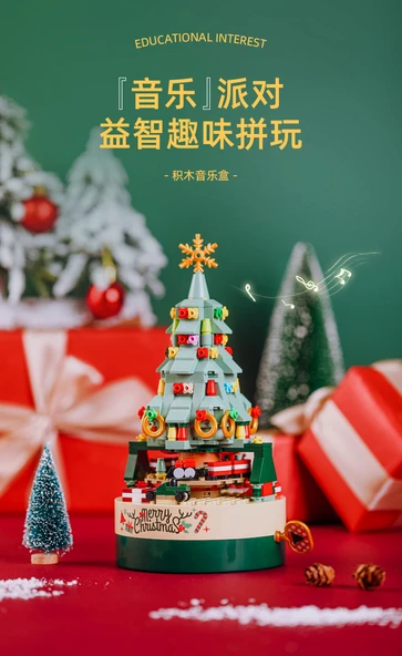 Elektrikli Işık Müzik Noel Cenneti - 8