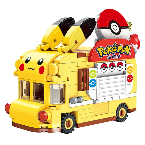 Pokemon [Shunfeng Express] Küçük Ateş Ejderhası Mini Elf Golf Arabası Yapı Blokları Oyuncak - Küçük Ateş Ejderhası - 3