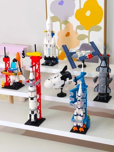 3D Yapboz Yapı Blokları - Kahve Evi 129 8577-5 - 3
