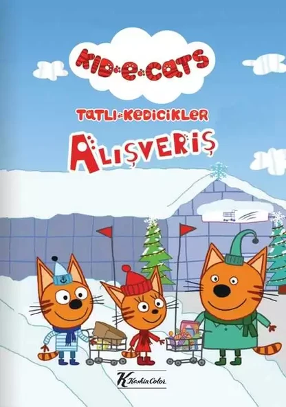 Tatlı Kedicikler Hikaye Kitabı Market Alışverişi 20x28 6 YP