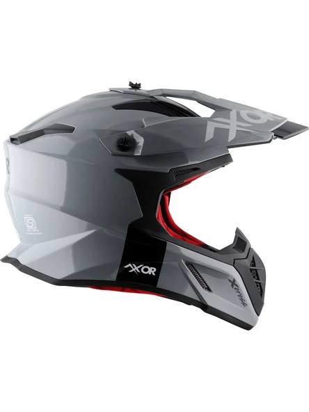 AXOR VİZÖRSÜZ X-CROSS SC KASK GRİ - 5