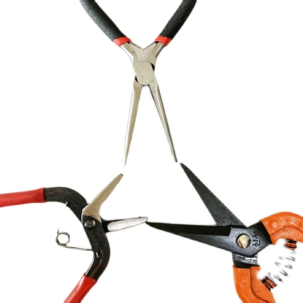 DIY Takı Yapım Pense Seti - Delik Açma Pense - 6