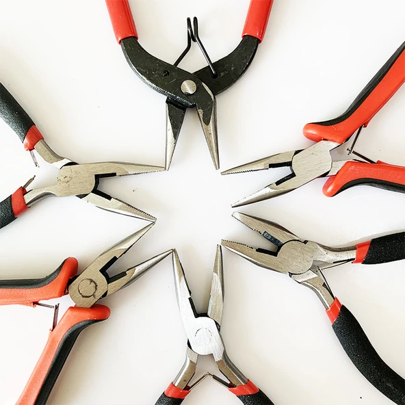 DIY Takı Yapım Pense Seti - Uzun Ağız Uçlu Pense - 3