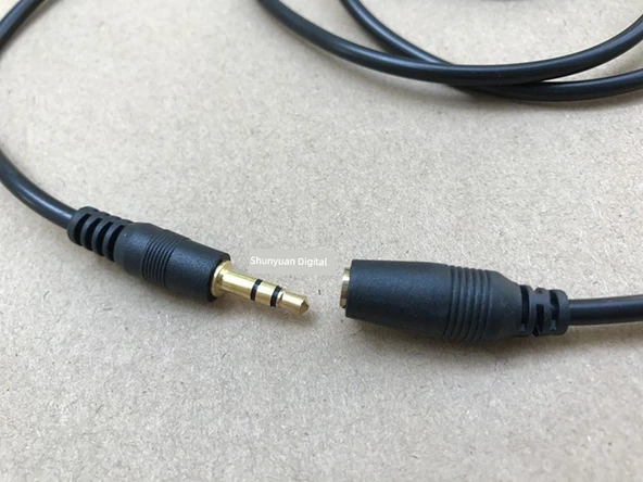 3.5mm Ses Uzatma Kablosu - Altın Kaplama Uç - 5m - 10