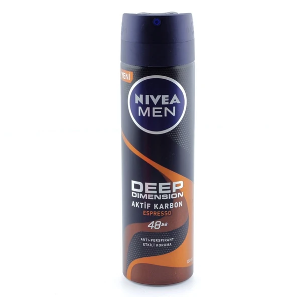 Nivea Erkek Deodorant 150ml- Deep Dimension Espresso