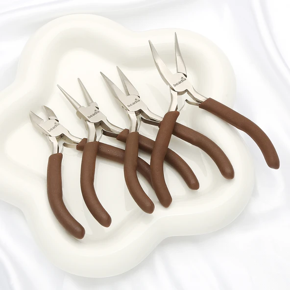 Karbon Çelik El Aleti Pense - Sarı Saplı Fan Çelik Mengene 12cm - 2