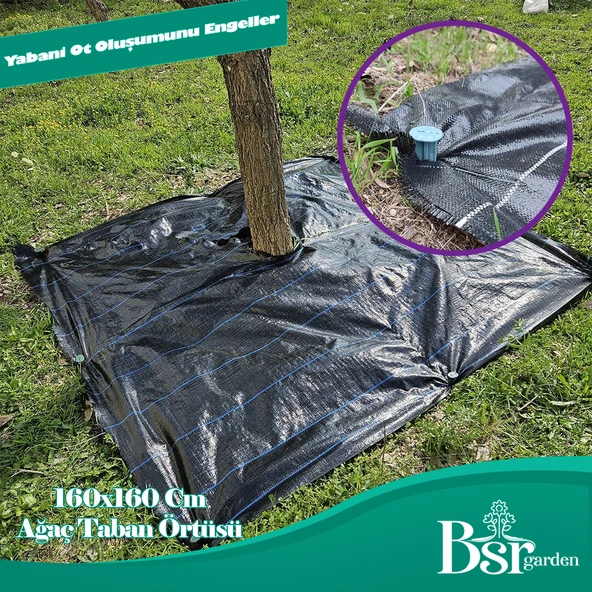 Ağaç Taban Örtüsü 160x160 20 Adet Bsr Garden - 3