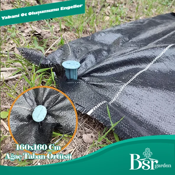 Ağaç Taban Örtüsü 160x160 20 Adet Bsr Garden - 6