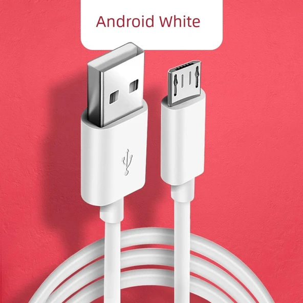Android USB Şarj Kablosu - Masa Lambası - 1m - 8