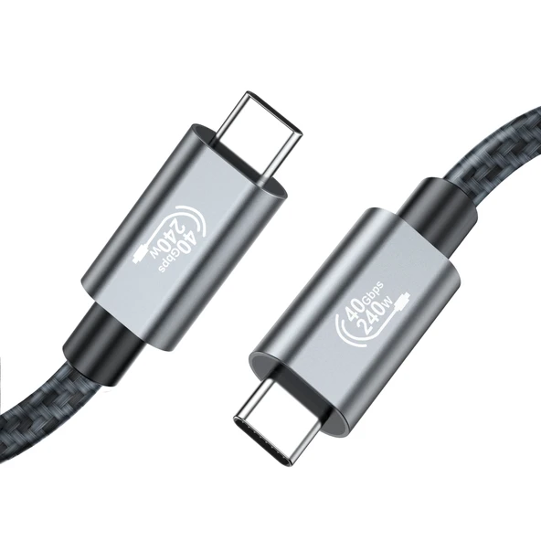 USB 3.2 Veri Kablosu - 3m - 20Gbps - 100W Hızlı Şarj - 8K Ekran Yansıtma - 7