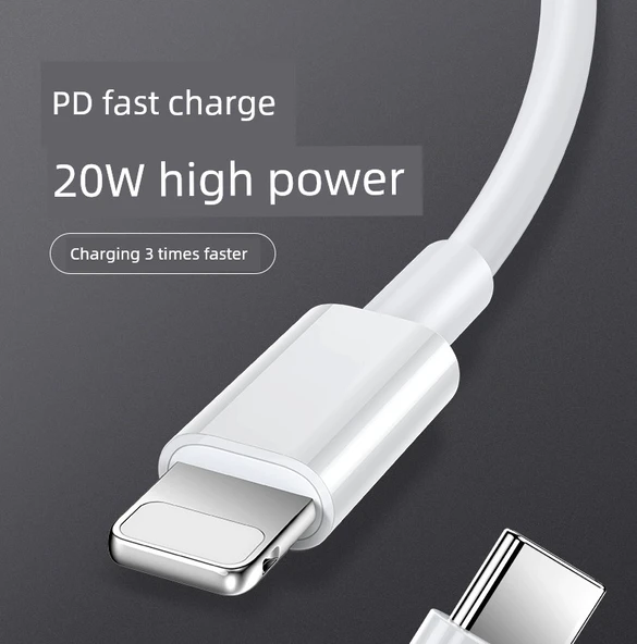 USB Hızlı Şarj Kablosu - 1.5m - İki Paket - Resim 7