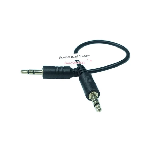 3.5mm Ses Aux Kablosu - Düzden Bükme 0.2 metre - 5