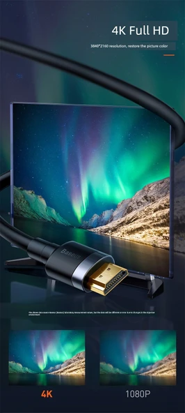 HDMI HDMI Kablo - 5m - Siyah - 10