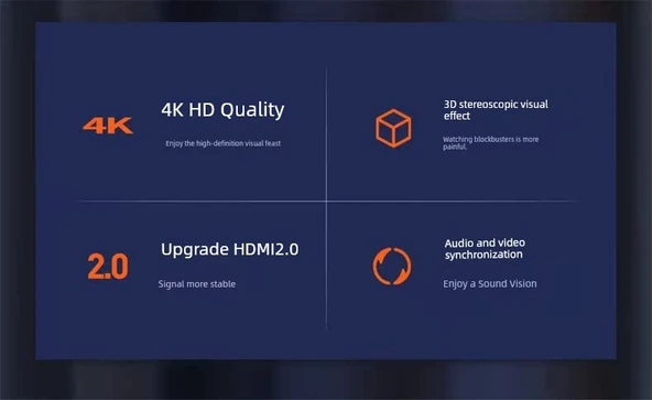 HDMI HDMI Kablo - 5m - Siyah - 7