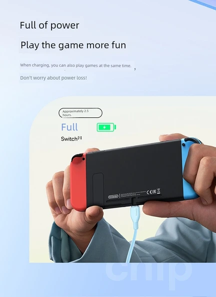 USB-C ile USB-C Şarj Kablosu - Mavi - 1.2m - 9