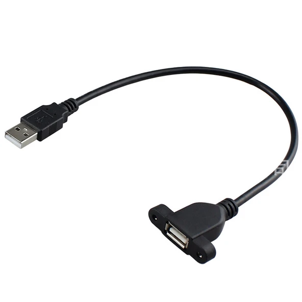 USB 2.0 Uzatma Kablosu - 0.5m Düz Uç - 6