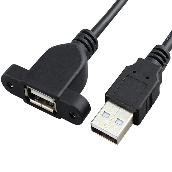 USB 2.0 Uzatma Kablosu - 0.5m Düz Uç - 3