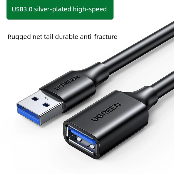 USB 3.0 Erkek Dişi Uzatma Kablosu - 1 m