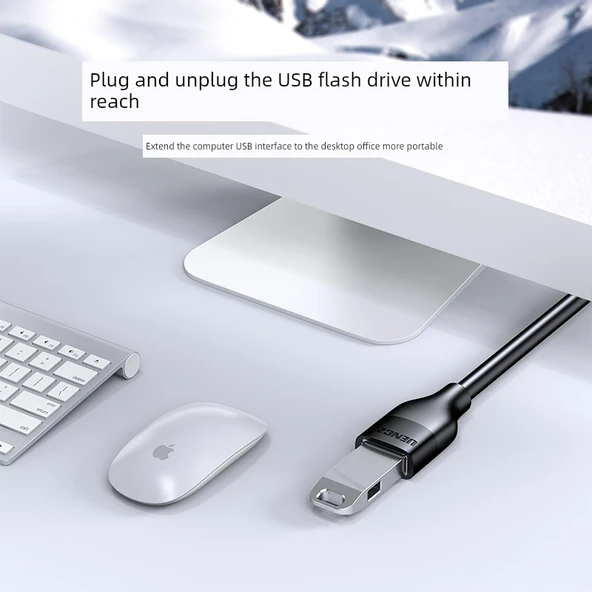 USB 3.0 Uzatma Kablosu - 5m - Yüksek Hız - Nikel Kaplama - 4