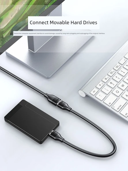 USB 3.0 Uzatma Kablosu - 5m - Yüksek Hız - Nikel Kaplama - 11
