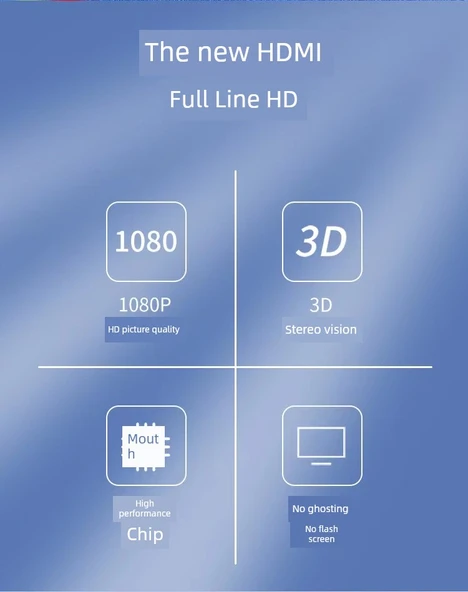 HDMI VGA AV Kablosu - 3m - 10