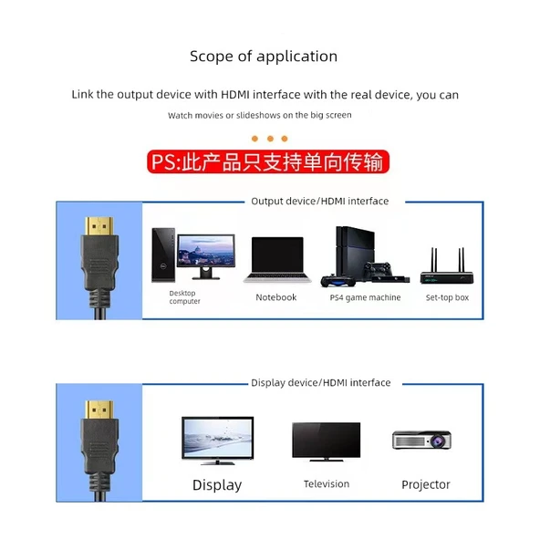 HDMI VGA AV Kablosu - 10m - 9