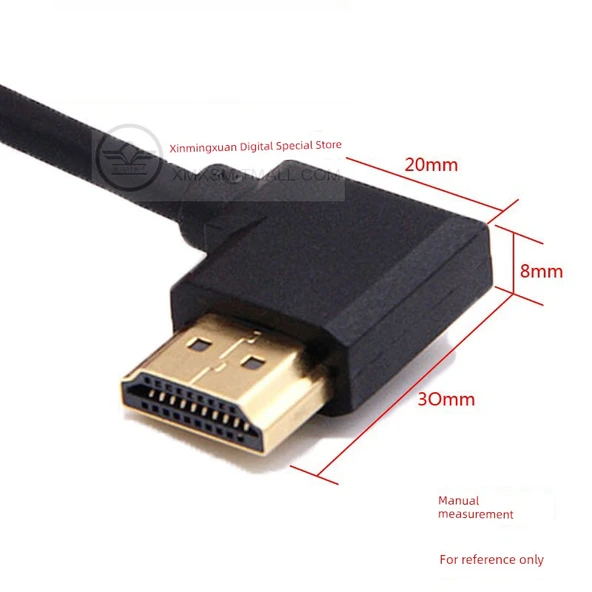 HDMI Erkek 4K Kablo - 1m Soldan Sağa - 8