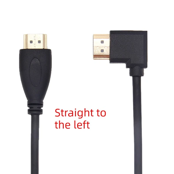 HDMI Erkek 4K Kablo - 1m Soldan Sağa - 6
