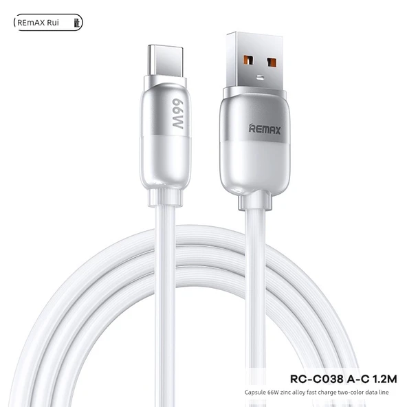 USB-C to Type-C PD Hızlı Şarj Veri Kablosu - 1.2m Smobai - 66W