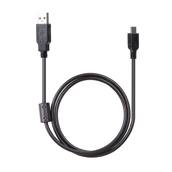 Mini USB Veri ve Şarj Kablosu - 1m - Siyah - 5