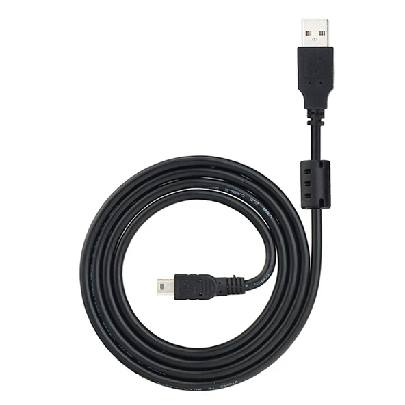 Mini USB Veri ve Şarj Kablosu - 1m - Siyah - 3