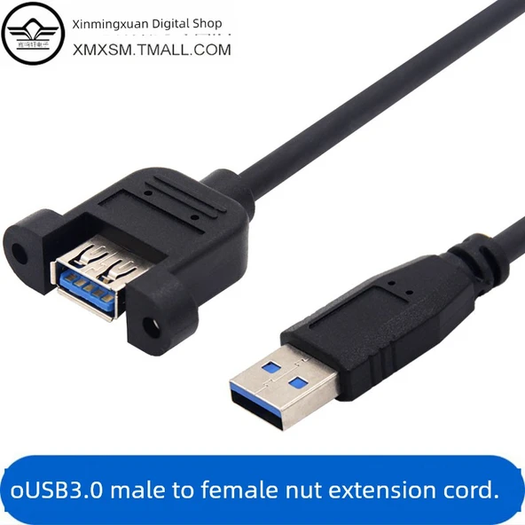 USB 3.0 Uzatma Kablosu - 1.5m Mavi - 2