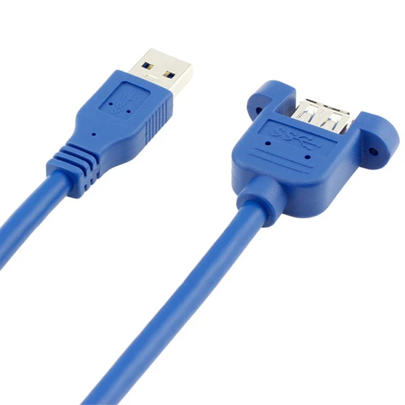 USB 3.0 Uzatma Kablosu - 1.5m Mavi - 5