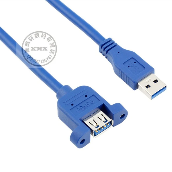 USB 3.0 Uzatma Kablosu - 5m Siyah - 11