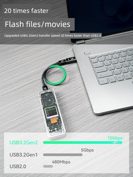USB to Type-C Adaptörü - Şarj ve Veri Aktarımı - 5