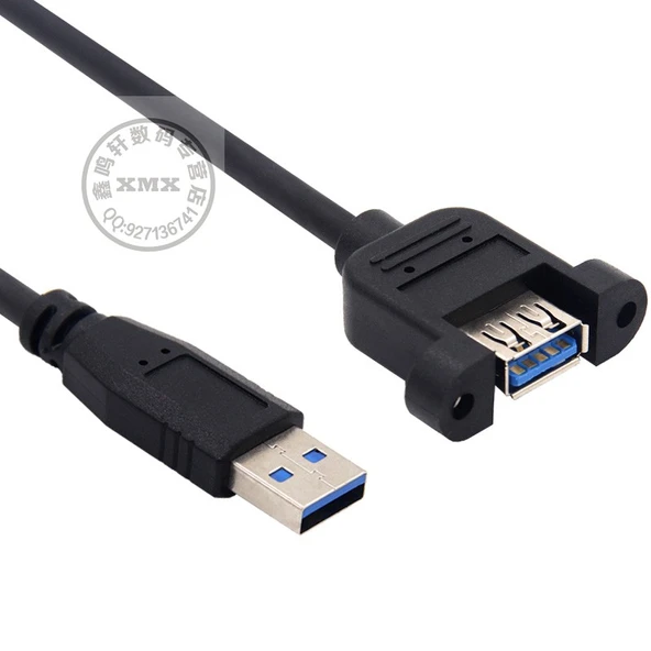 USB 3.0 Uzatma Kablosu - 5m Siyah - 10