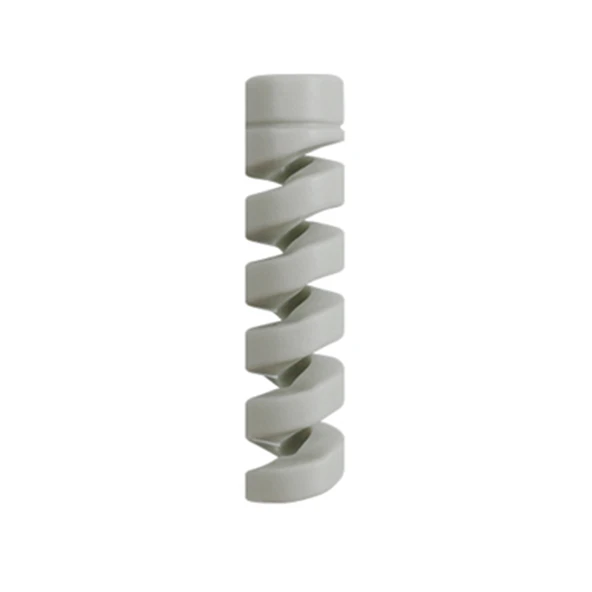 Spiral USB Kablo Koruyucu Kılıf - Gri - 30 Adet - 6