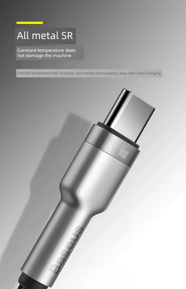 Type-C Veri Kablosu - Siyah - 2m - 22.5W/40W/66W Hızlı Şarj - İki Al Bir Bedava - 11