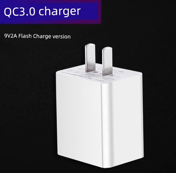Type-C Hızlı Şarj Kablosu - 0.25M QC3.0 Hızlı Şarj Başlığı