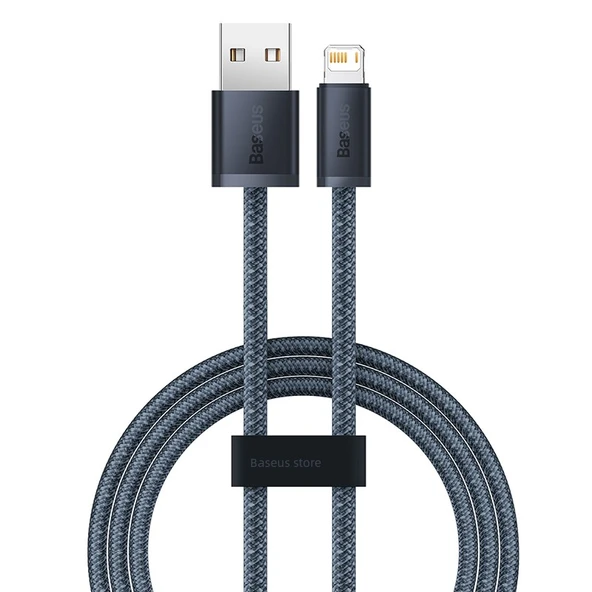 USB Lightning Kablo - 2m Koyu Mavi