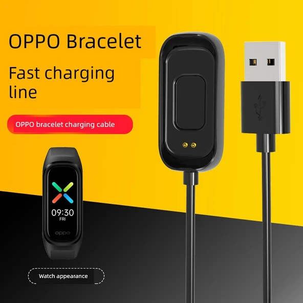 Oppo Bileklik 2 Yeşil Şarj Kablosu - 4