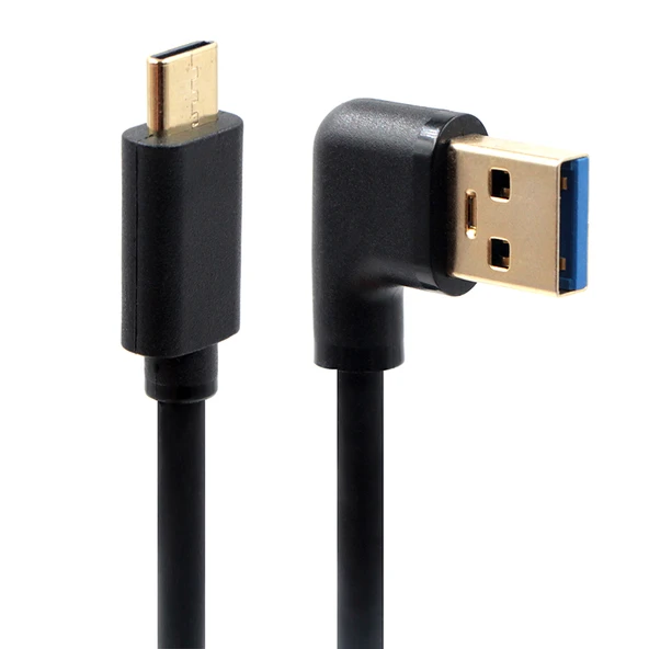 USB 3.0 Tip-C Veri Kablosu - 1m - USB Sol Tip-C Düz-2 - 11