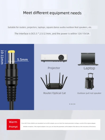 Type-C'den DC'ye Şarj Kablosu - DC5V 2A - 4