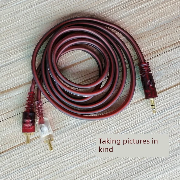 3.5mm'den Dual RCA Ses Kablosu - 3m - 12