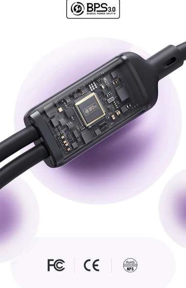 USB-C İki Yönlü Şarj Veri Kablosu - 1.5m - Xinghai Mavi - 100W Hızlı Şarj - 12