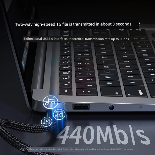 USB 3.0 Kamera Veri Kablosu - 3m Kasa Bükülme Direnci - 3