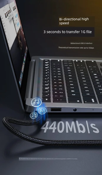 USB 3.0 Kamera Veri Kablosu - 3m Kasa Bükülme Direnci - 10