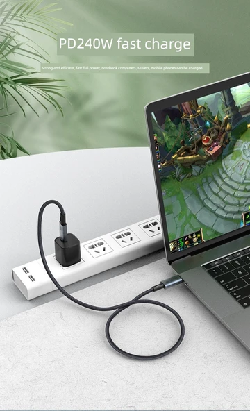 USB4 Veri Kablosu 40Gbps 1 Metre - 7