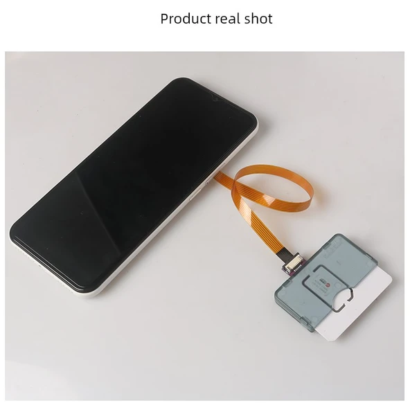 USB 2.0 Nanosim Kart Okuyucu Uzatma Kablosu - B Dikey 25cm - Resim 11