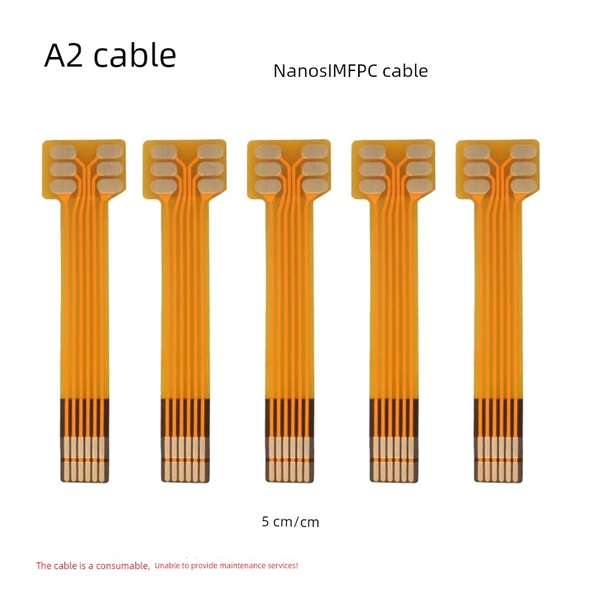 USB 2.0 Nanosim Kart Okuyucu Uzatma Kablosu - A2 Kısa 5cm